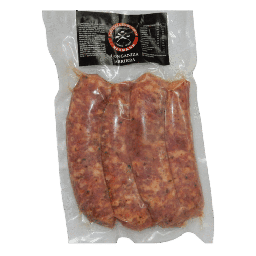 Longaniza arriera cerdo-vacuno 4 un.