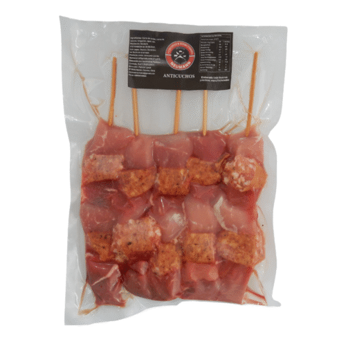 Pack Anticuchos Listos sin aliño (5 un.)