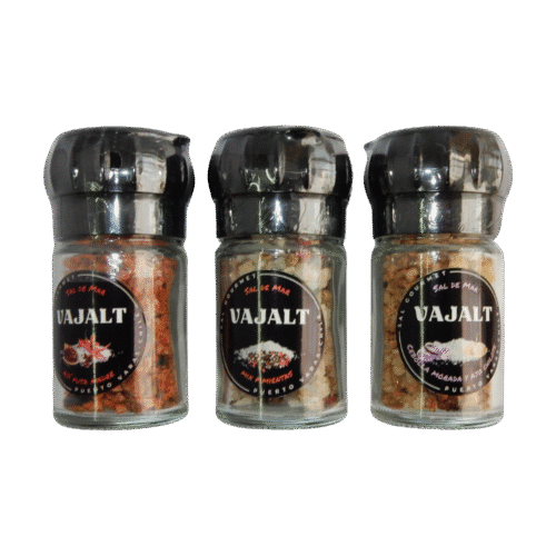 Pack 3 Molinillos sal 50 grs