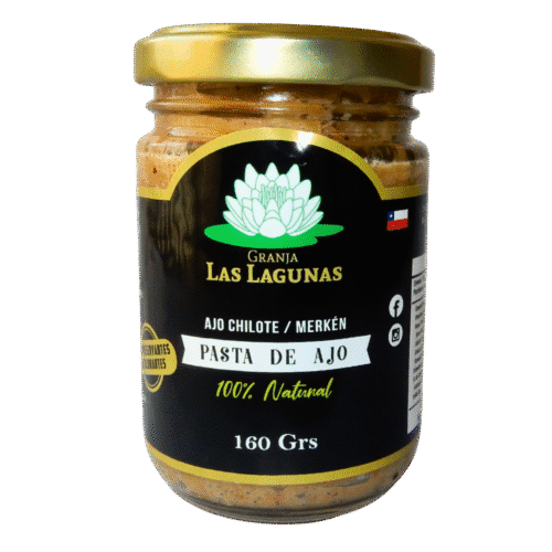 Pasta de Ajo Chilote con Merken 160 grs