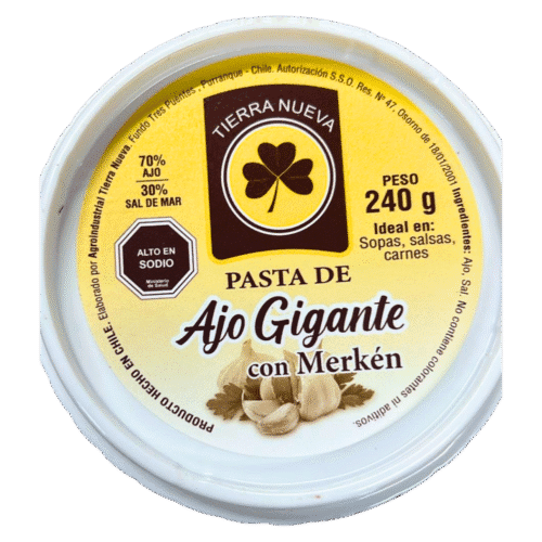 Pasta de ajo gigante merken 240 grs