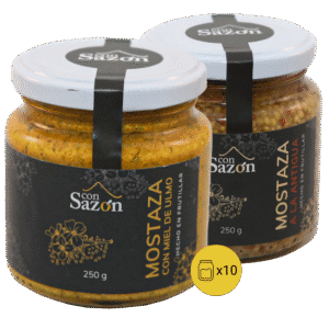 Pack 10 Mostazas (a la antigua y con miel) 2,5 kg