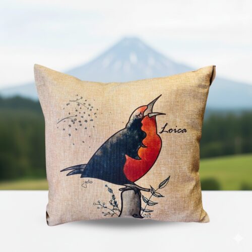 Cojín de Lino Rústico