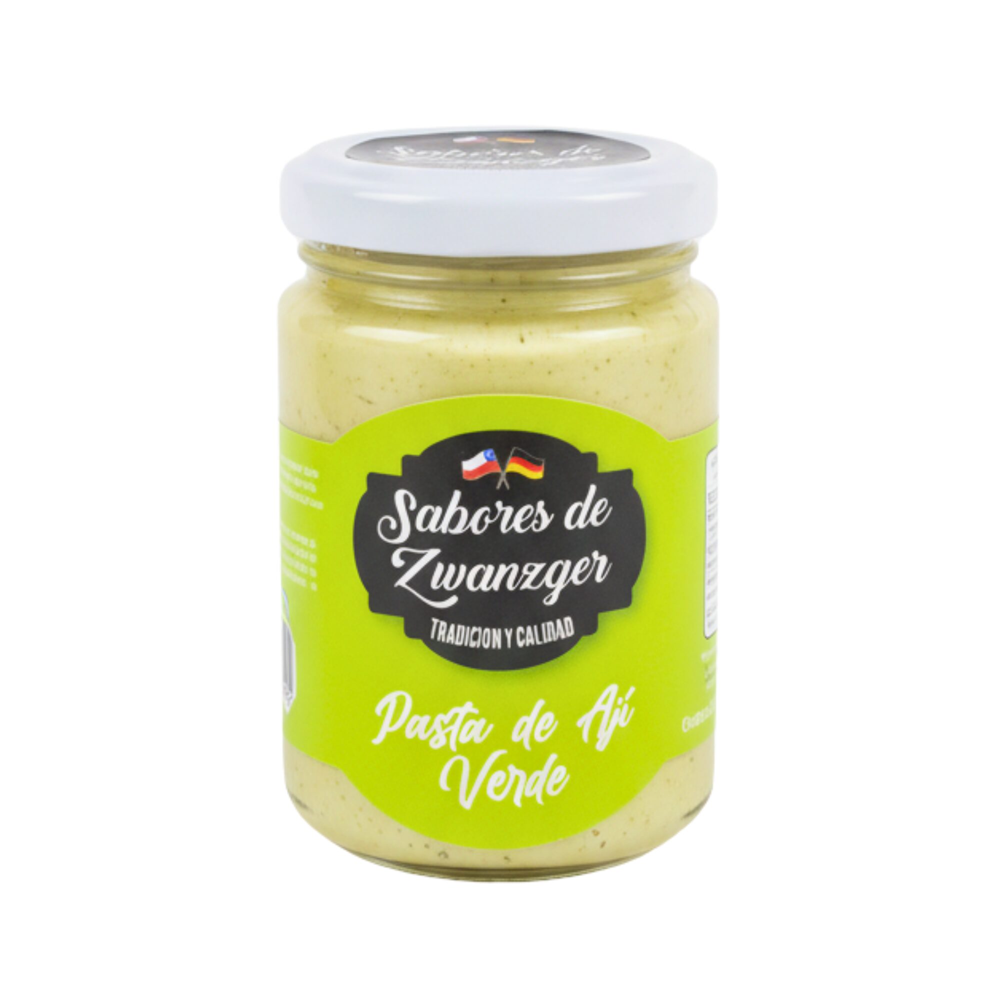 Pasta de Ají Verde Sabores de Zwanzger - Frescura y Picor Natural