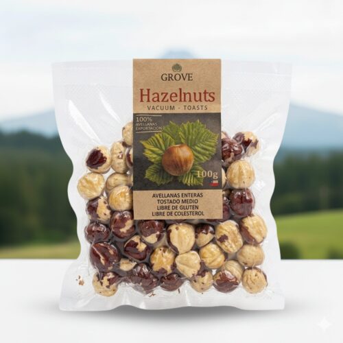 Avellanas Europeas Tostadas 100g | Calidad de Exportación en Chile